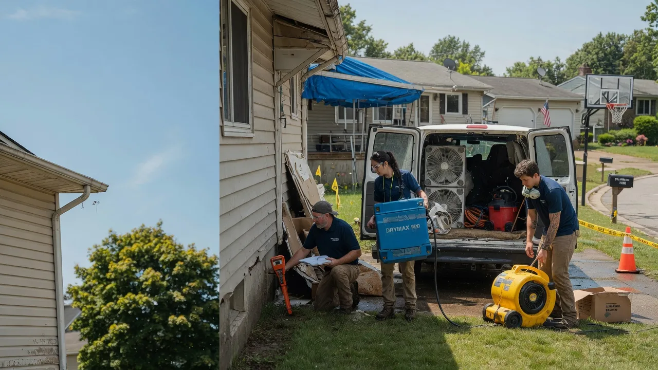 Ceiling Leak Cleanup in Marysville, KS near me